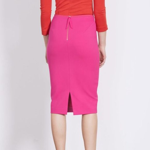 Boden Dresses & Skirts - Boden Bright Pink Hampshire Ponte Skirt Size 16R